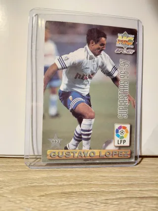 Cromo Gustavo Lopez (Real Zaragoza) 96-97