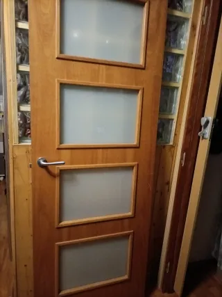 Puerta interior,casa,con crista