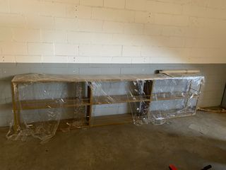 Estantería botellero Dorada