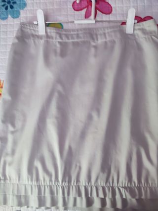 Falda Calvin Klein Recta Talla Única Rosa