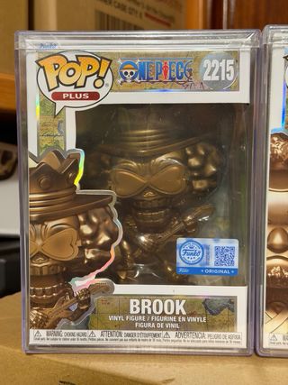 Funko Pop Brook One Piece 2215 Bronce