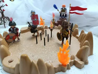 Combate Gladiadores Playmobil