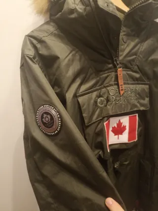 Abrigo Canadian Peak verde