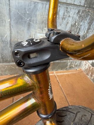 Mini Bici BMX Wildcat Original Dorada
