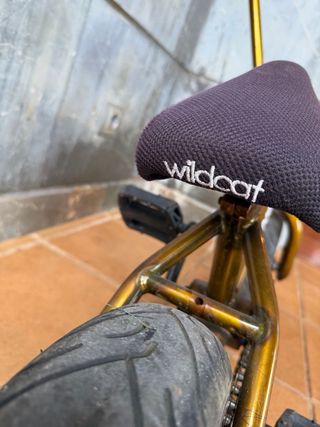 Mini Bici BMX Wildcat Original Dorada