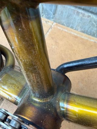 Mini Bici BMX Wildcat Original Dorada