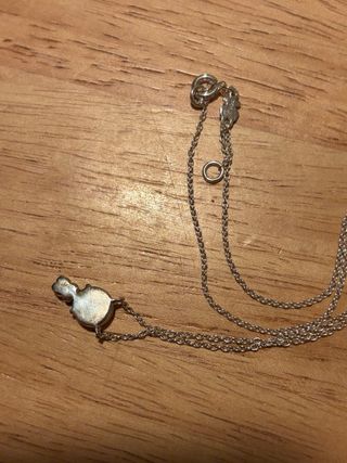 Collar Tous Plata Rosa y Verde