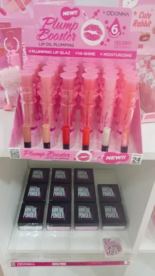 DDONNA Plump Booster Labial Lip Oil Pink