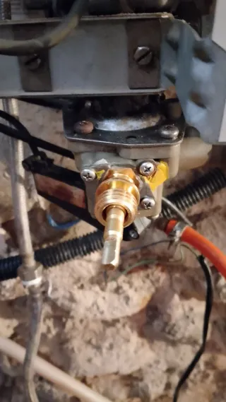 Calentador gas butano