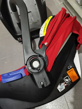 Silla coche Jane iKoos con base Isofix.