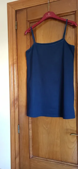 Camiseta tirantes YONG YOU roja mujer