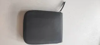 Portafoglio zip Salvatore Ferragamo nero