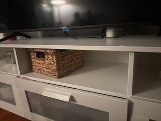 Mueble TV BRIMNES Blanco