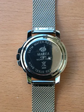 Reloj Marea Cuarzo Sumergible 5 ATM