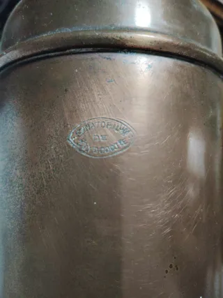 Termo de agua de cobre