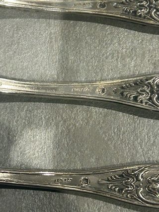 Set 5 forchette vintage argento 800 stile classico