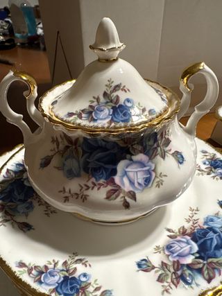 Royal Albert Zuccheriera Blu Rose