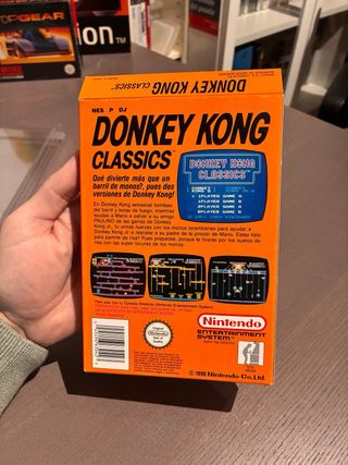 Donkey Kong Classics Esp Nintendo NES