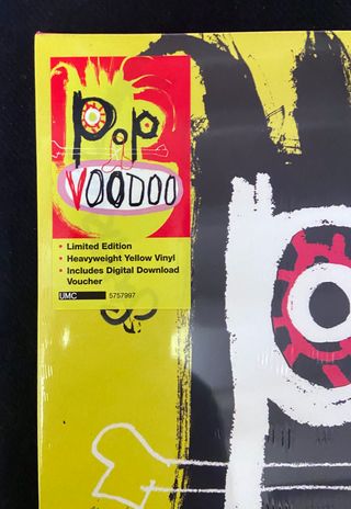 Black Grape – Pop Voodoo Signed LP, Yellow Vinyl