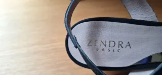 Zapatos de ante de tacón Zendra negros