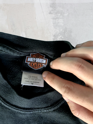 Harley Davidson 1999 USA camiseta negra M vintage