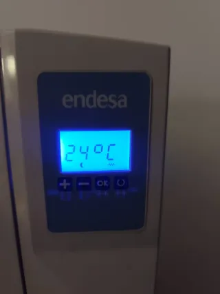 Radiador Eléctrico Endesa Blanco