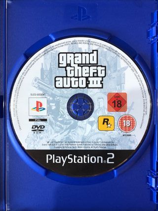 Grand Theft Auto III ps2 GTA 3