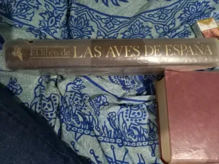 Dos libros uno de don quijote i otro de las aves