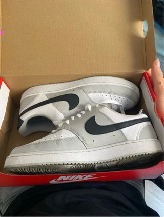 Zapatillas Nike Court Vision LO Gris/Blanco