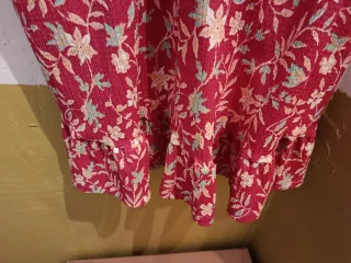 Vestido estampado floral mujer