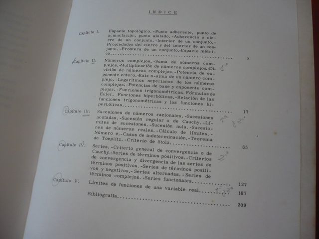 PROBLEMAS DE CALCULO INFINITESIMAL I Y II ( TEBAR)