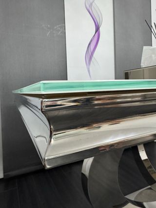 Mesa Comedor Cristal Templado