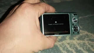 Cámara Sony Cyber dsc-w 210-shot 12.1 MP leer