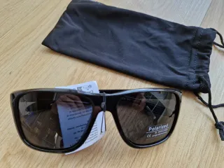 Gafas de sol polarizadas negras