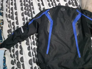 Chaqueta Moto FREEDAY Negra y Azul