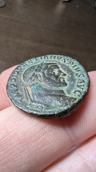 Follis Diocleciano Roma 284-305 d.C