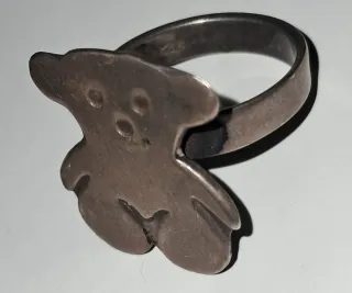 Anillo Plata 925 Oso Tous