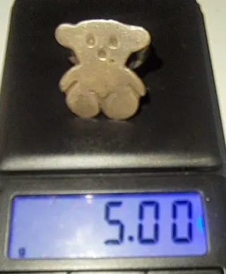 Anillo Plata 925 Oso Tous