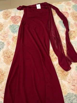 Vestido de boda Pura Vida Granate