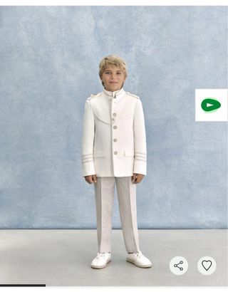 Traje comunión niño talla 8 nuevo hago buen precio
