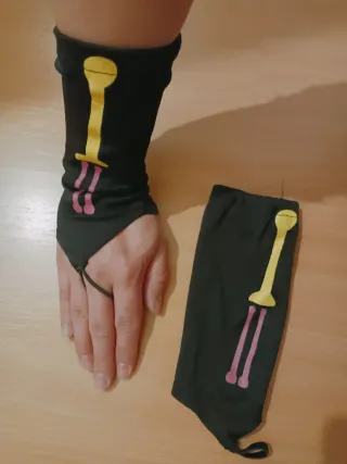 Disfraz esqueleto arcoíris niña 4-6 años