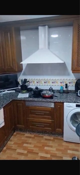 Muebles de cocina madera y metal