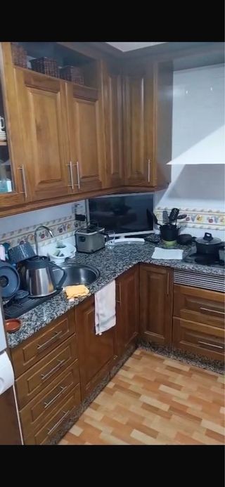 Muebles de cocina madera y metal