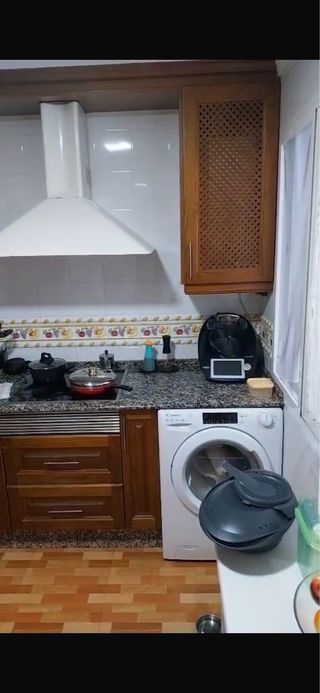 Muebles de cocina madera y metal