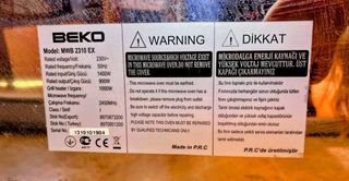 Microondas-Horno Beko Plata