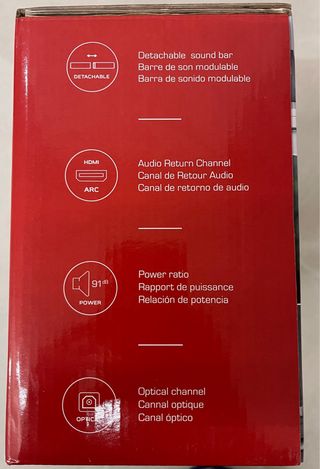 Barra de Sonido Schneider Bluetooth 2 en 1