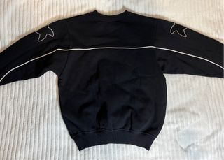 Sudadera Grimey Negra con Estrellas