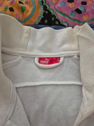 Felpa Puma Italia bianca