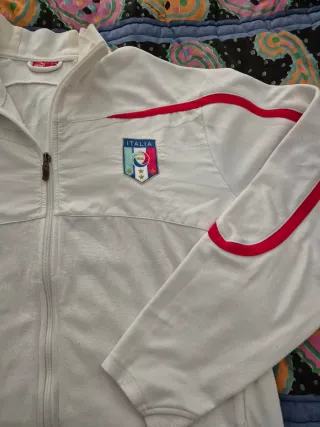 Felpa Puma Italia bianca