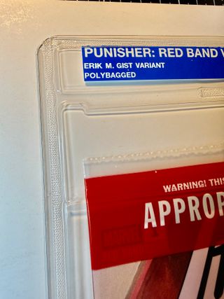 Comic Punisher Red Band #1 Gist Variant Explicit